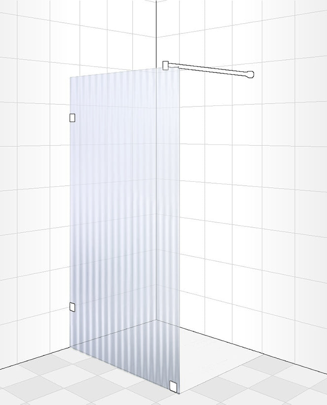 Shower Screen 1200mm x 2000mm