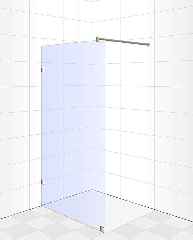 Shower Screen 1100mm x 2000mm