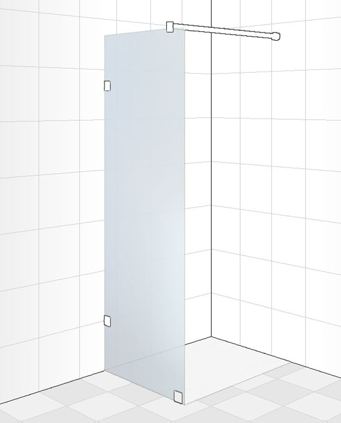 Shower Screen 700mm x 2000mm