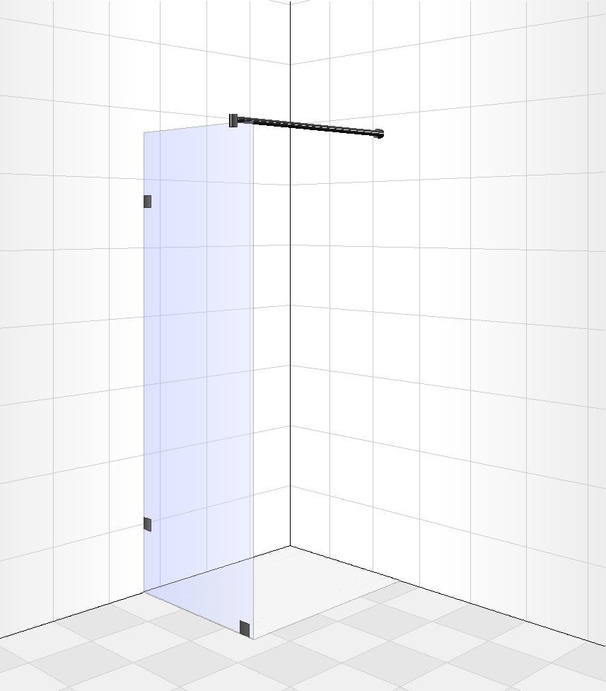 Shower Screen 700mm x 2000mm
