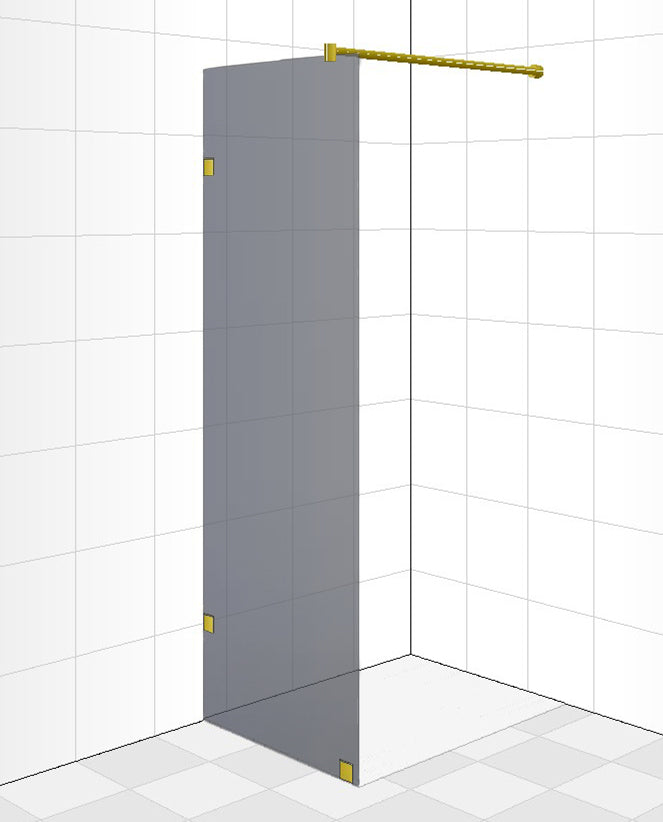 Shower Screen 700mm x 2000mm