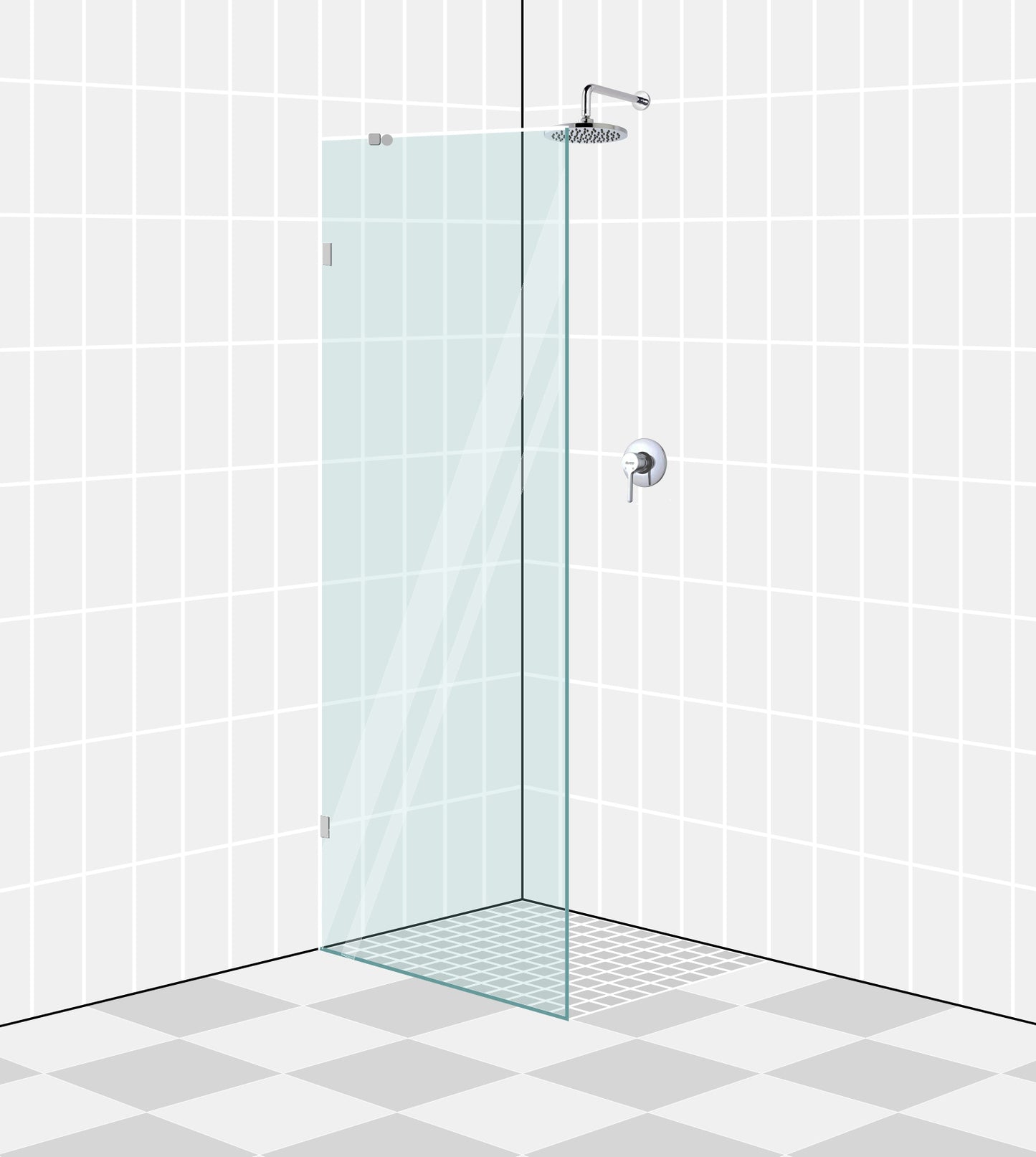 Shower Screen 1000mm x 2000mm