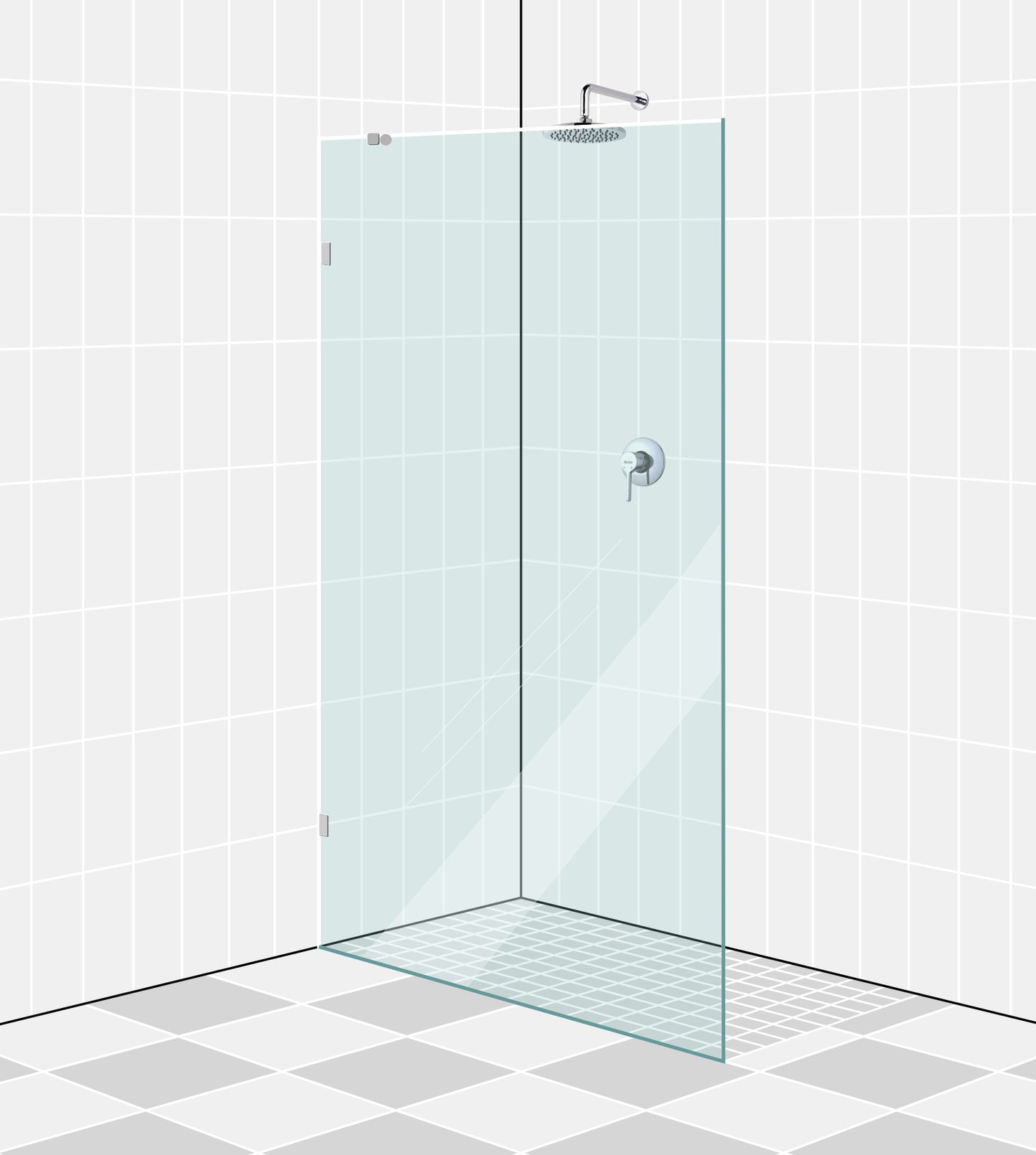 Shower Screen 1500mm x 2000mm