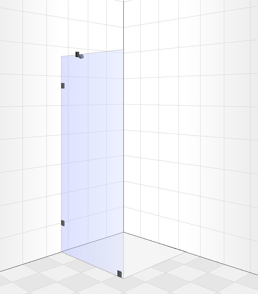Shower Screen 900mm x 2000mm