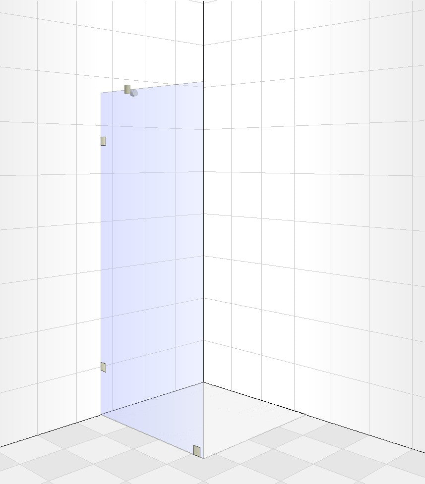Shower Screen 900mm x 2000mm