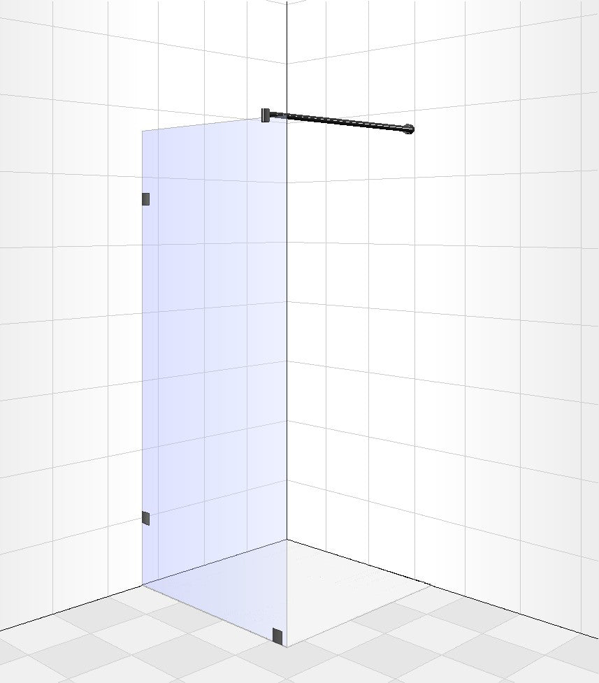 Shower Screen 900mm x 2000mm