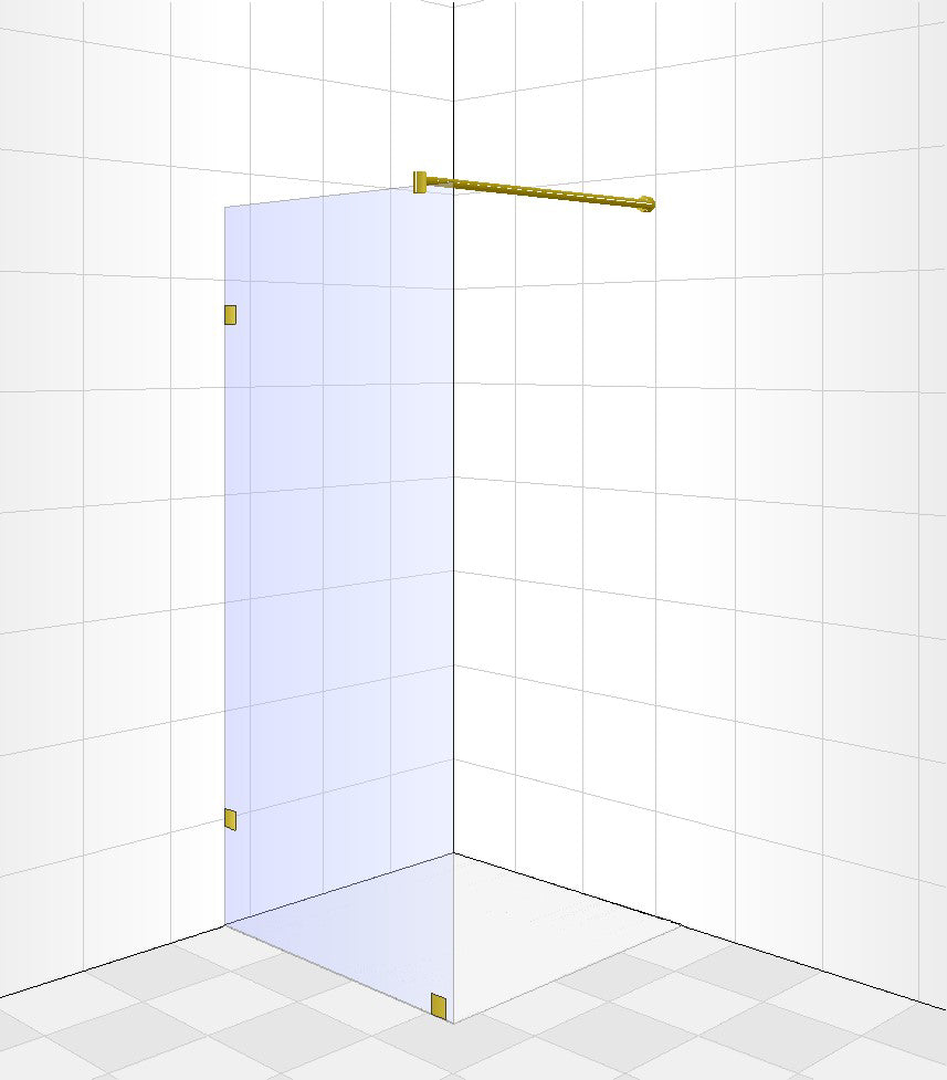 Shower Screen 900mm x 2000mm