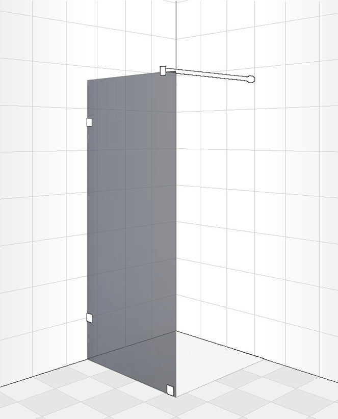 Shower Screen 900mm x 2000mm